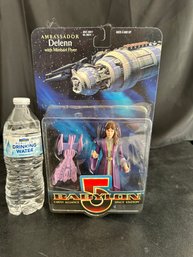 Sealed Babylon 5 Ambassador Delenn With Minbari Flyer