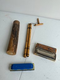 Lot Of Vintage Music Instruments