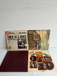 Lot Of 4 Vinyl Records: Jethro Tull Etc