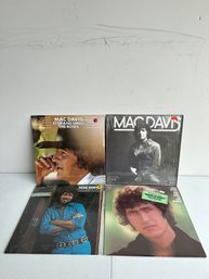 Lot Of 4 Vinyl Records: Mac Davis