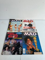 Lot Of 4 Mad Magazines