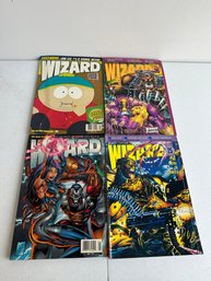 Vintage Wizard Magazine Lot