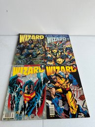 Vintage Wizard Magazine Lot