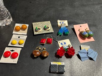 Vintage Earrings Lot