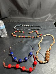 Vintage Beaded Necklace Lot