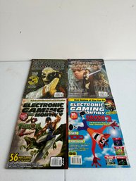 Lot Of 4 Electronic Gaming Magazines