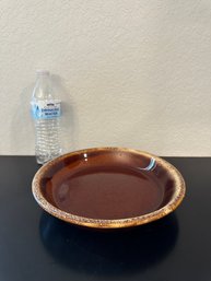 Vintage Hull Pottery U.S.A. Oval Brown Drip Glaze Bowl