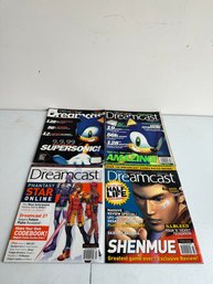 Lot Of 4 Dreamcast Magazines