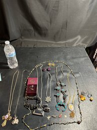 Vintage Costume Jewelry Lot Some Sterling Silver