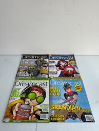 Lot Of 4 Dreamcast Magazines
