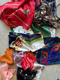 Lot Of Assorted Scarfs