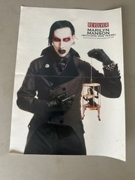 Revolver Marilyn Manson Poster Double Sided