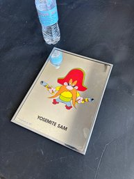 Vtg 1978 Yosemite Sam TM & Warner Bros. Inc. Collectible Mirror Collector