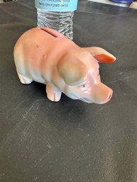 Ceramic Pig Coin Bank Japan