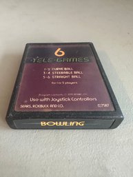 Bowling Atari Video Game