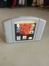 NBA In The Zone 98 N64 Video Game