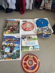 Lot Of Nintendo Wii Video Games