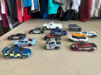 Lot Of Loose Police Vehicles