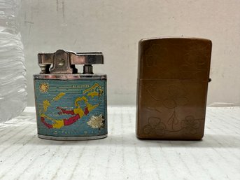 Vintage Zippo & Modern Lite Lighters