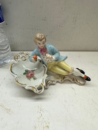 Antique Dresden Porcelain Figure