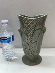 Shawnee Pottery 'Corn' Vase Gray