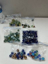 Lot Of Assorted Marbles