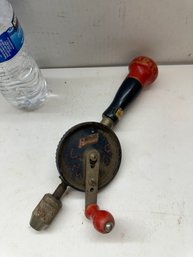 Vintage Stanley Handyman H1214 Egg Beater-type Hand Drill