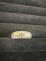 Sterling Silver Ring Savannah 4.46 Grams Size 8