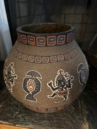 Ceramic Vase - Folk Art