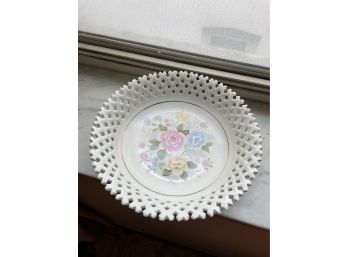 Floral Serving Plate