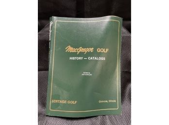 Macgregor Golf Catalog - History Book