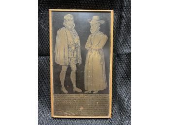 John & Joan Lyon Replica Brass