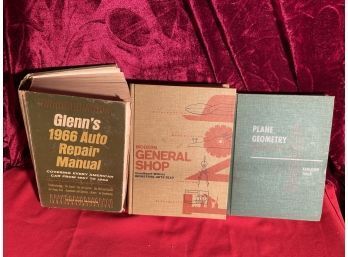 Lot Of 3 Automotive & Shop Books