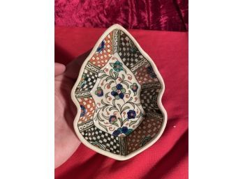 Cute Hand Painted Turkish Small  Dish