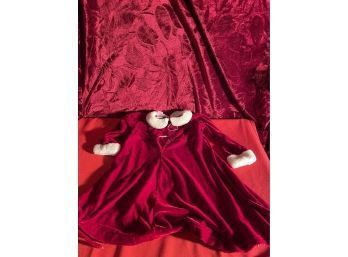 Red Velvet 4T Christmas Dress