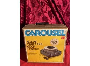 Kodak Carousel 650H Projector In Box