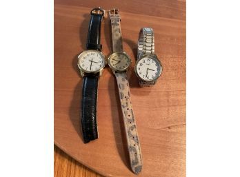 Lot Of 3 Timex Watches