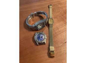 Lot Of 3 Women Watches As Is