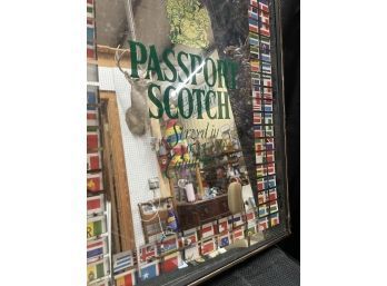 Passport Scotch Liquor Mirror