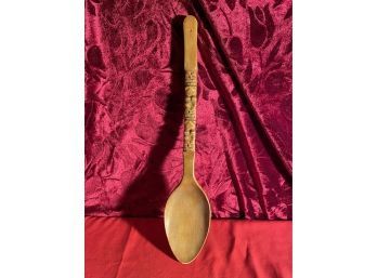 22in Wooden Decorative Spoon