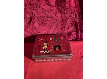 Mr. Peanuts Christmas Tin