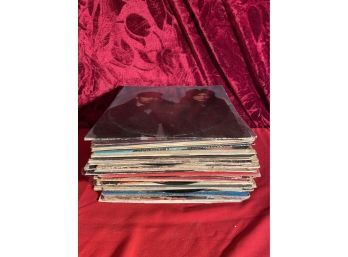 Large Stack Of Assorted Vinyl Records