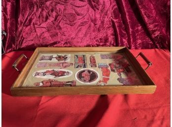 Decoupage Wooden Tray