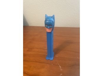 Vintage 1985 Pez Dispenser BLUE BATMAN W Feet DC Comics Superhero