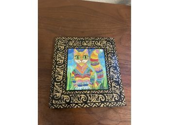 Signed Cat Print