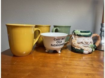 Lot Of 5 Coffee Mugs