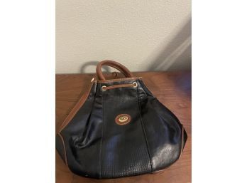 Black Leather Purse