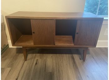 Mid Century Modern Record Cabinet