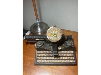 Marx De-Luxe Dial Toy Typewriter