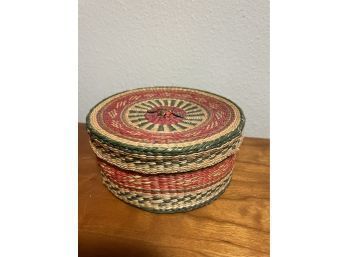 Decorative Basket W/top